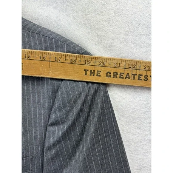Daniel‎ Cremieux Collection Loro Piana 100% Wool Gray Blazer Sport Jkt. Mens 46R